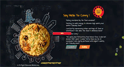 Desktop Screenshot of hellocurry.com