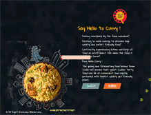 Tablet Screenshot of hellocurry.com